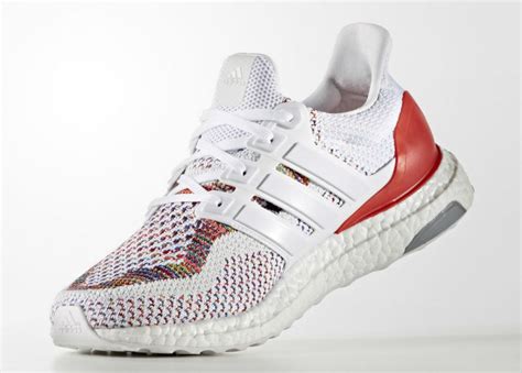 adidas ultra boost white red